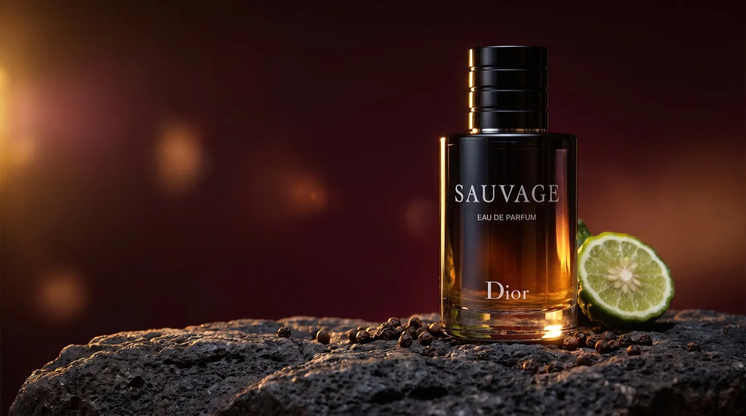 Luxury fragrance portrait
