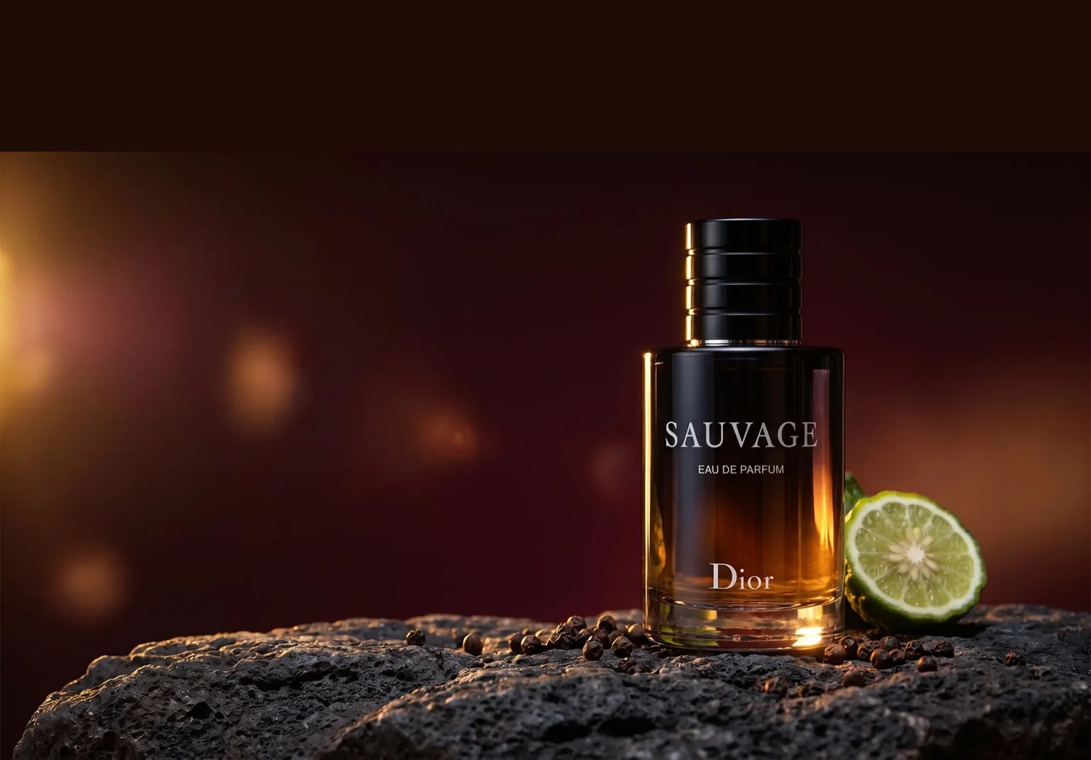 Luxury fragrance portrait