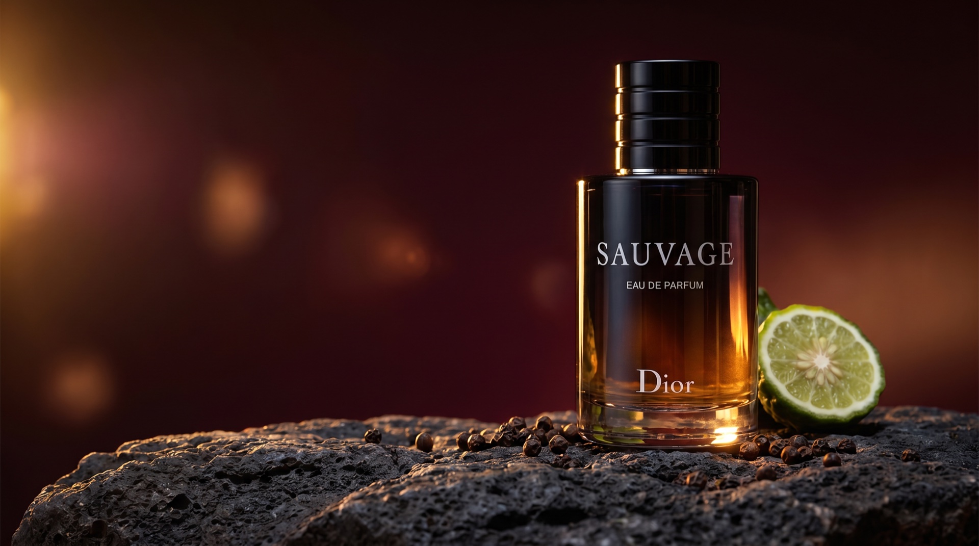 Luxury fragrance portrait
